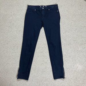 SL8 Skinny Fit Low Waist Studded Zipper Jeans